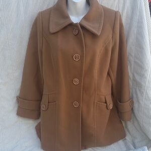 Women's becky tan Peacoat M